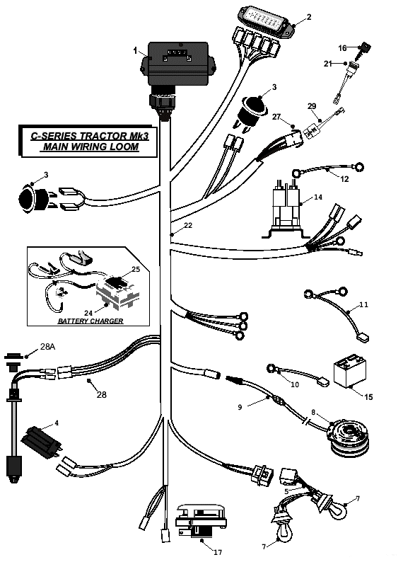 MK3 Main Wiring Loom