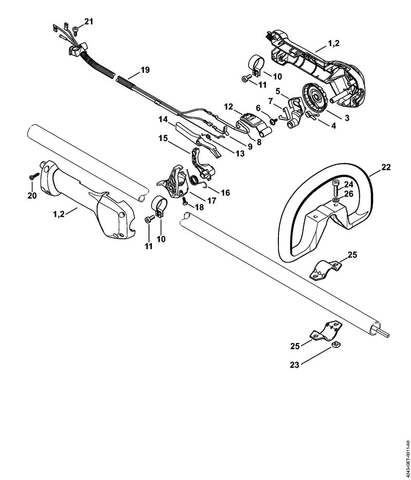 J CONTROL HANDLE