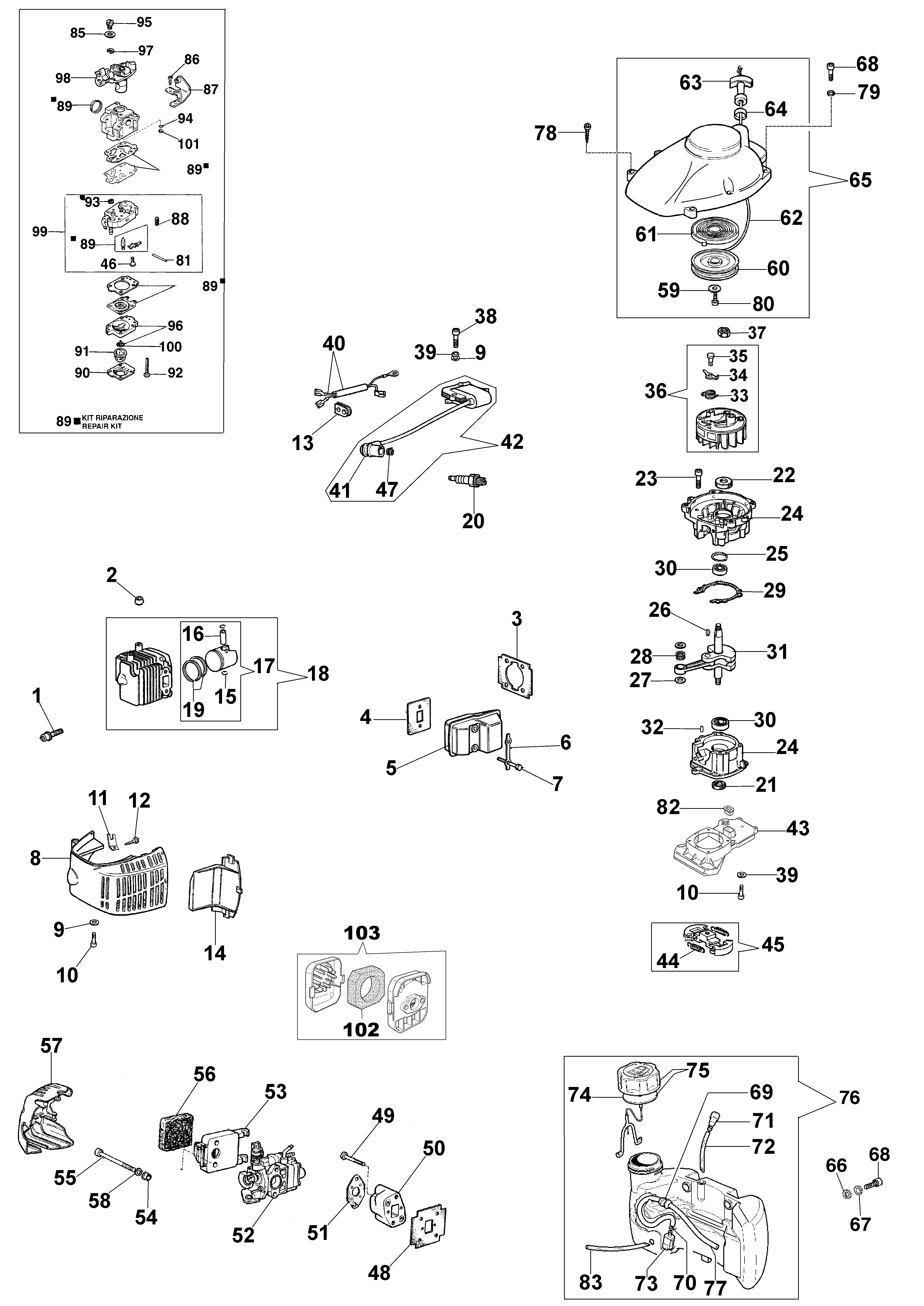 Engine assy (From November 2007)
