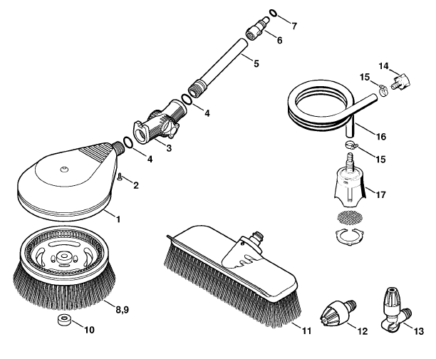Washing brush