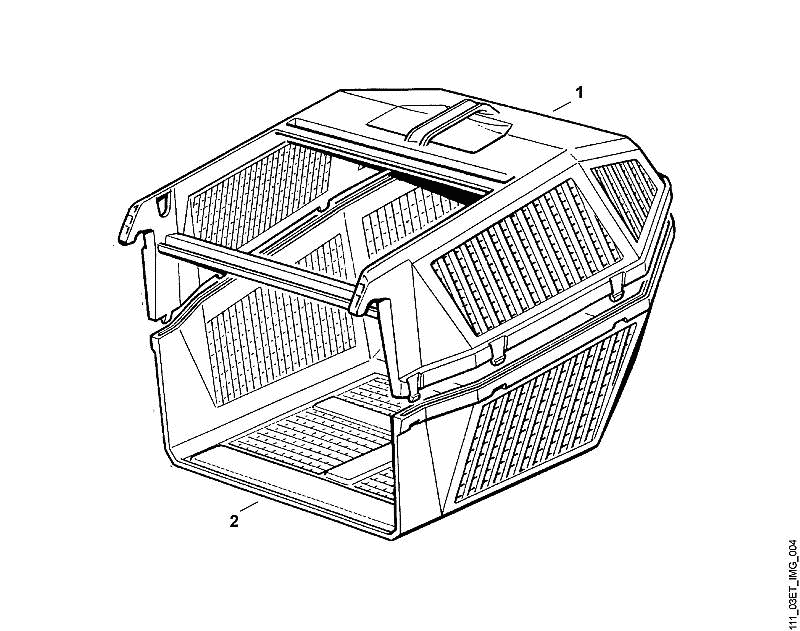 MB 140-D GRASS BAG