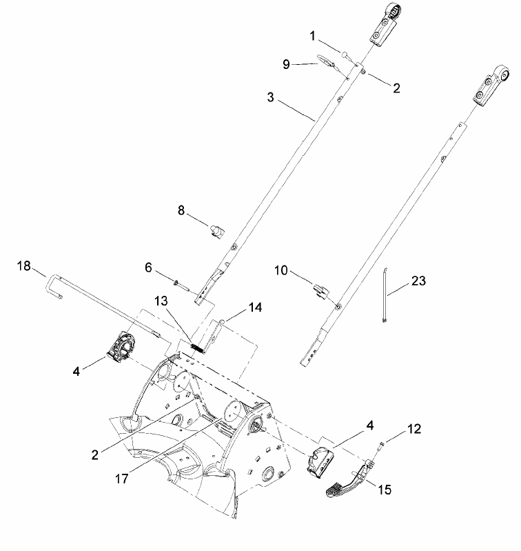 Lower Handle Assembly