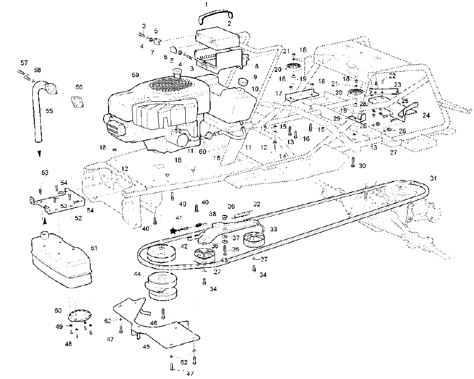 Engine- Battery & Drive