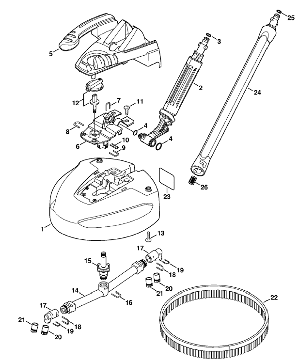 Patio Cleaner RA 101