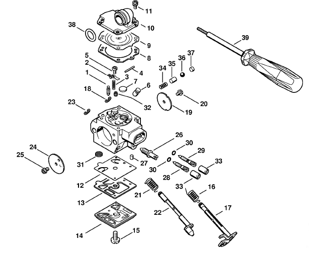 Carburetor HD-34A