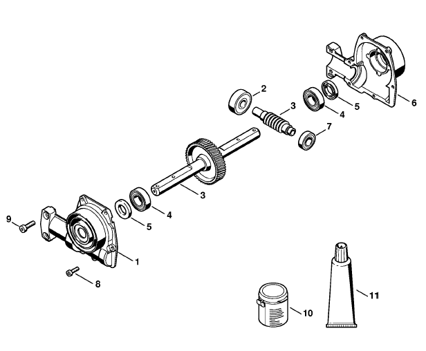 KB-KM Gear head