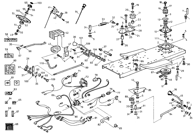 Electrics/ steering wheel