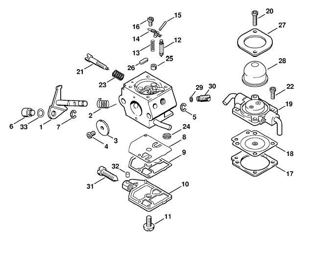 Carburetor C1Q-S28D, C1Q-S41A
