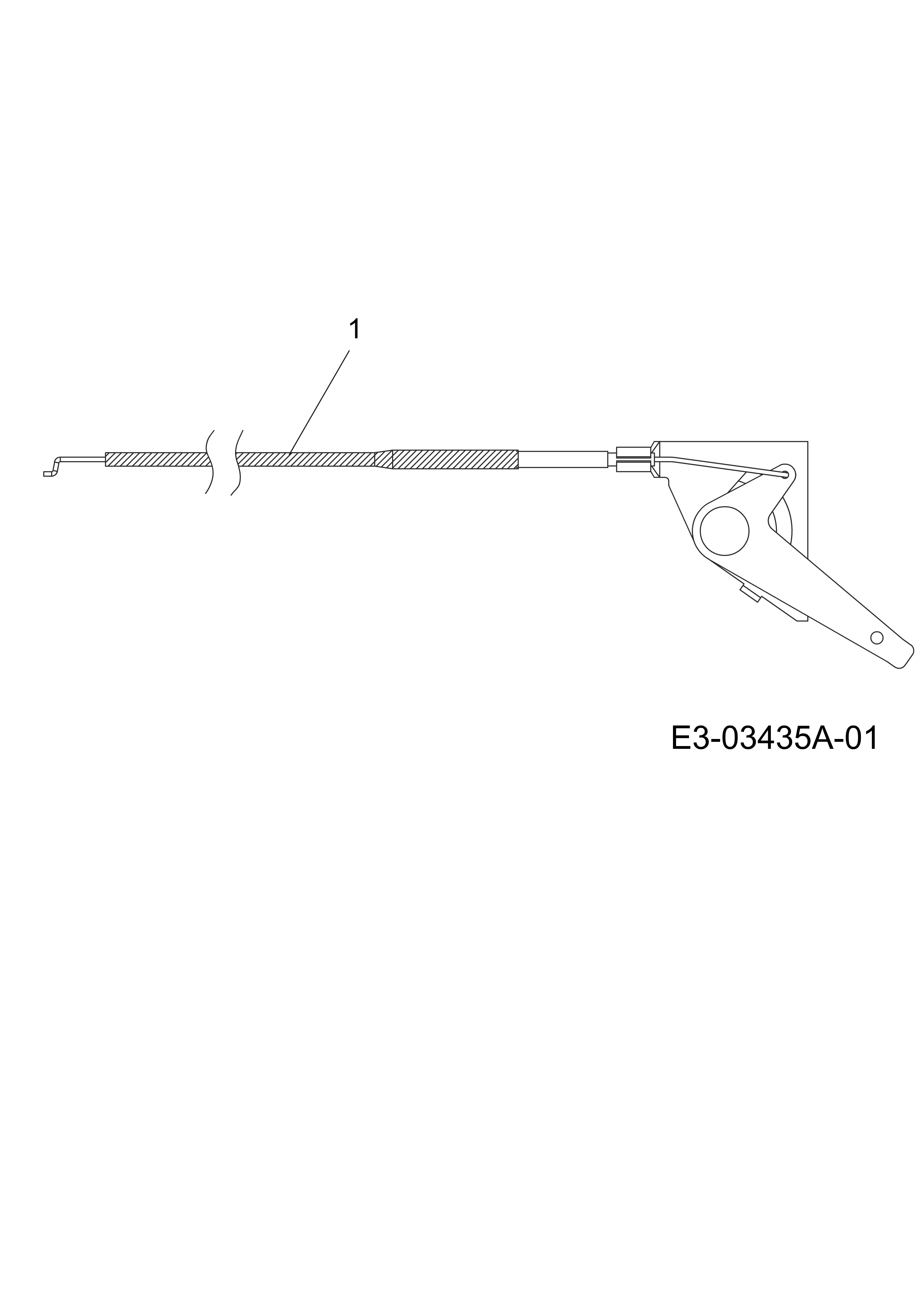 Throttle cable
