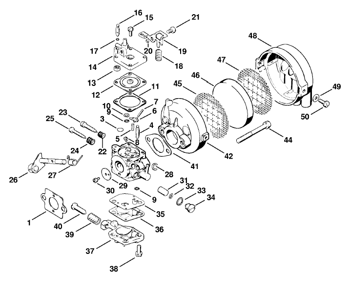 Carburetor, Air filter