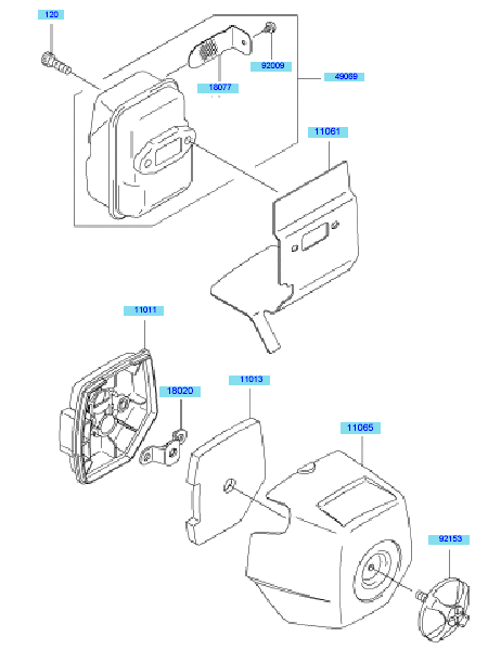 Air Filter & Muffler