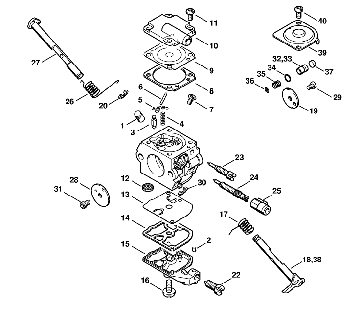 Carburetor C1Q-S61 (32.2005)