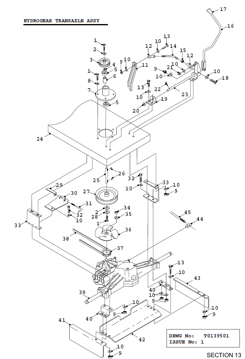 Hydrogear Transaxle