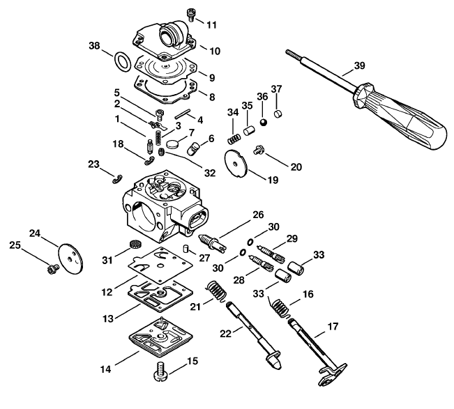 Carburetor HD-35A