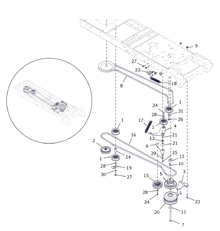 CHASSIS BELTS