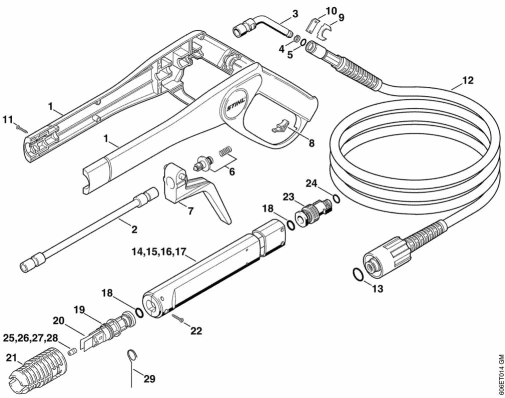 E-Spray gun