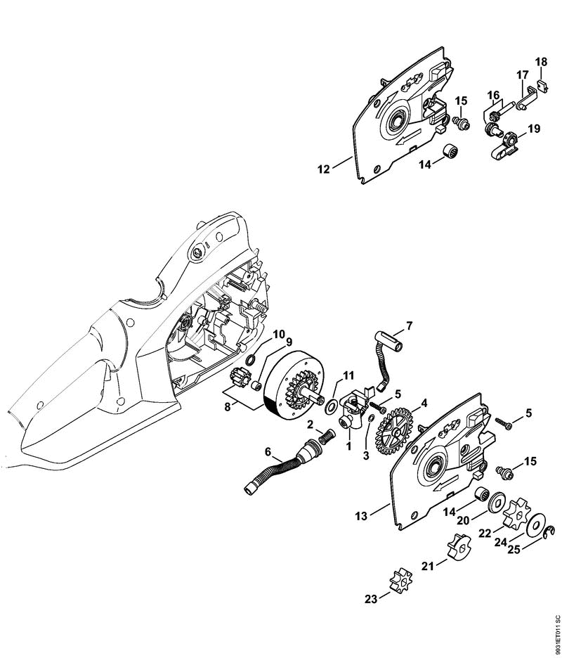 E OIL PUMP