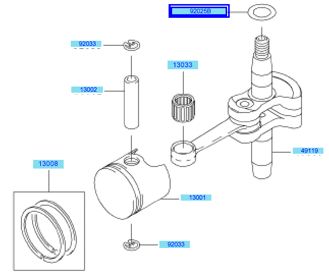 Piston & Crankshaft