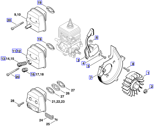 Ignition System-Muffler