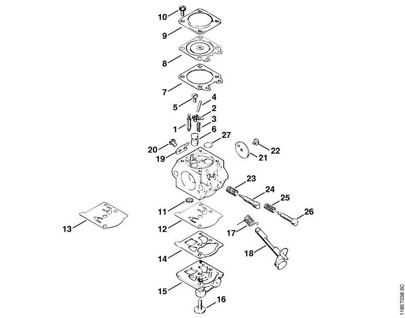 Carburetor WT16B