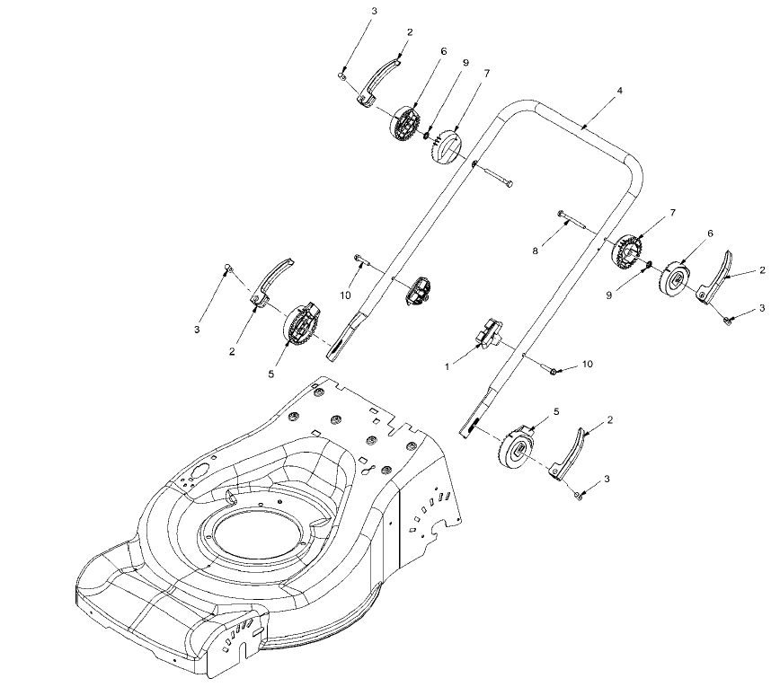 Lower Handle Assembly