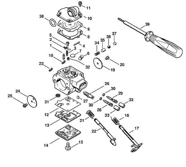 Carburetor HD-34A