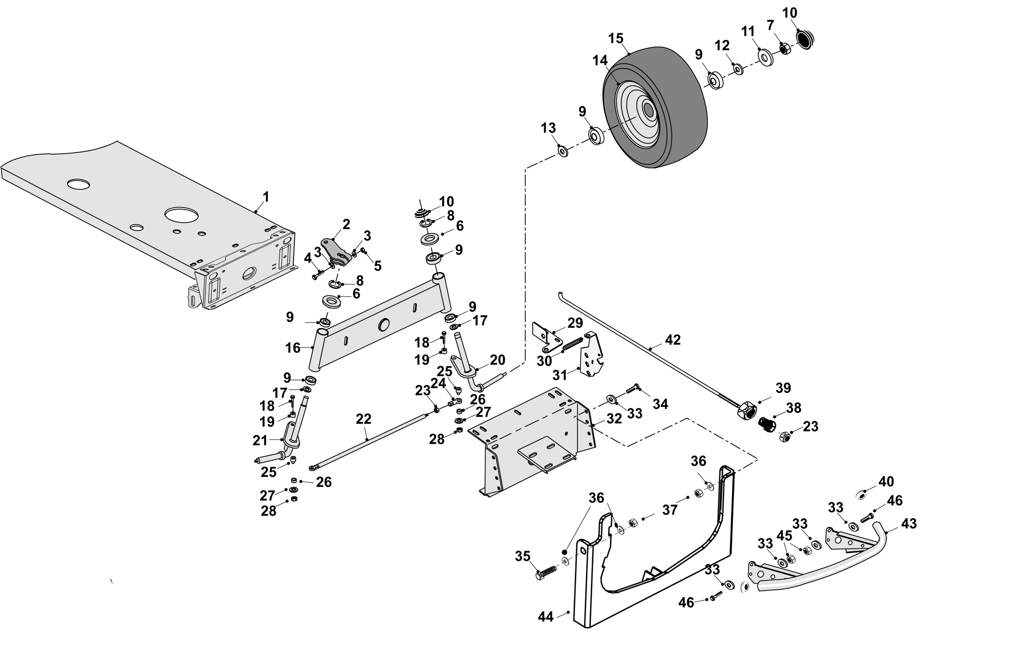 Front Axle Assembly