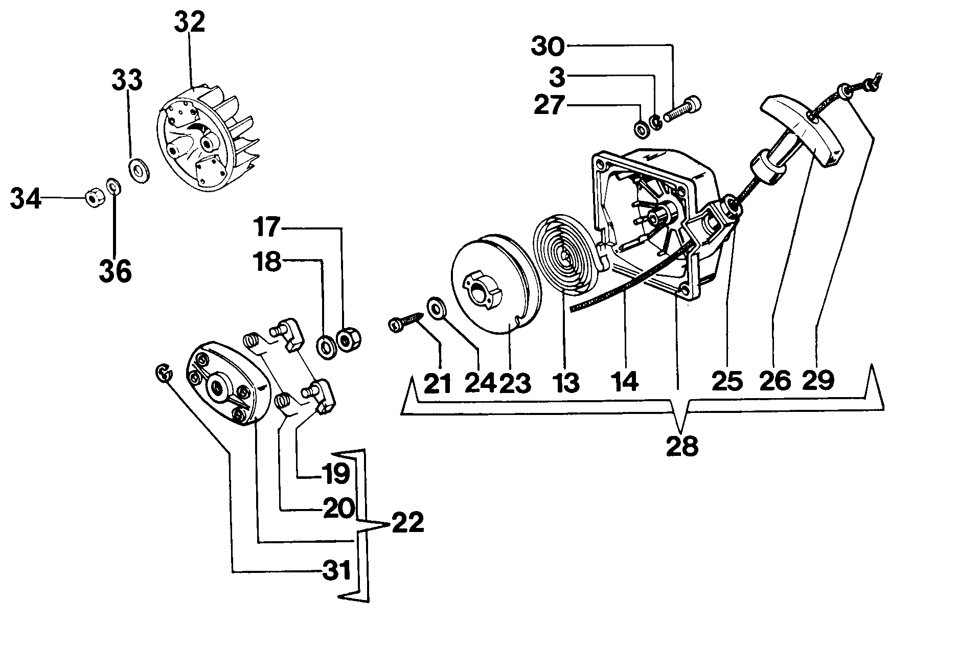 Starter assy