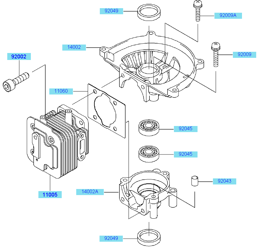 Cylinder Crankcase