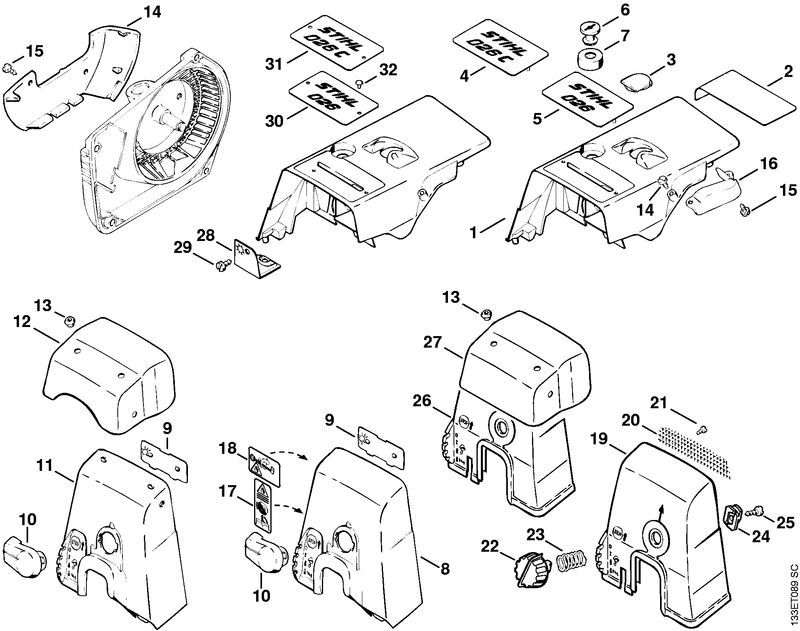 Shroud, Carburetor Cover