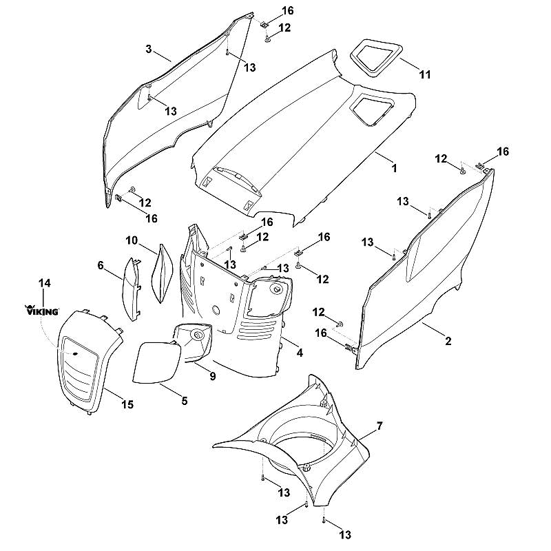 E - Engine Hood