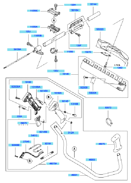 Pipe/ Handle/ Guard