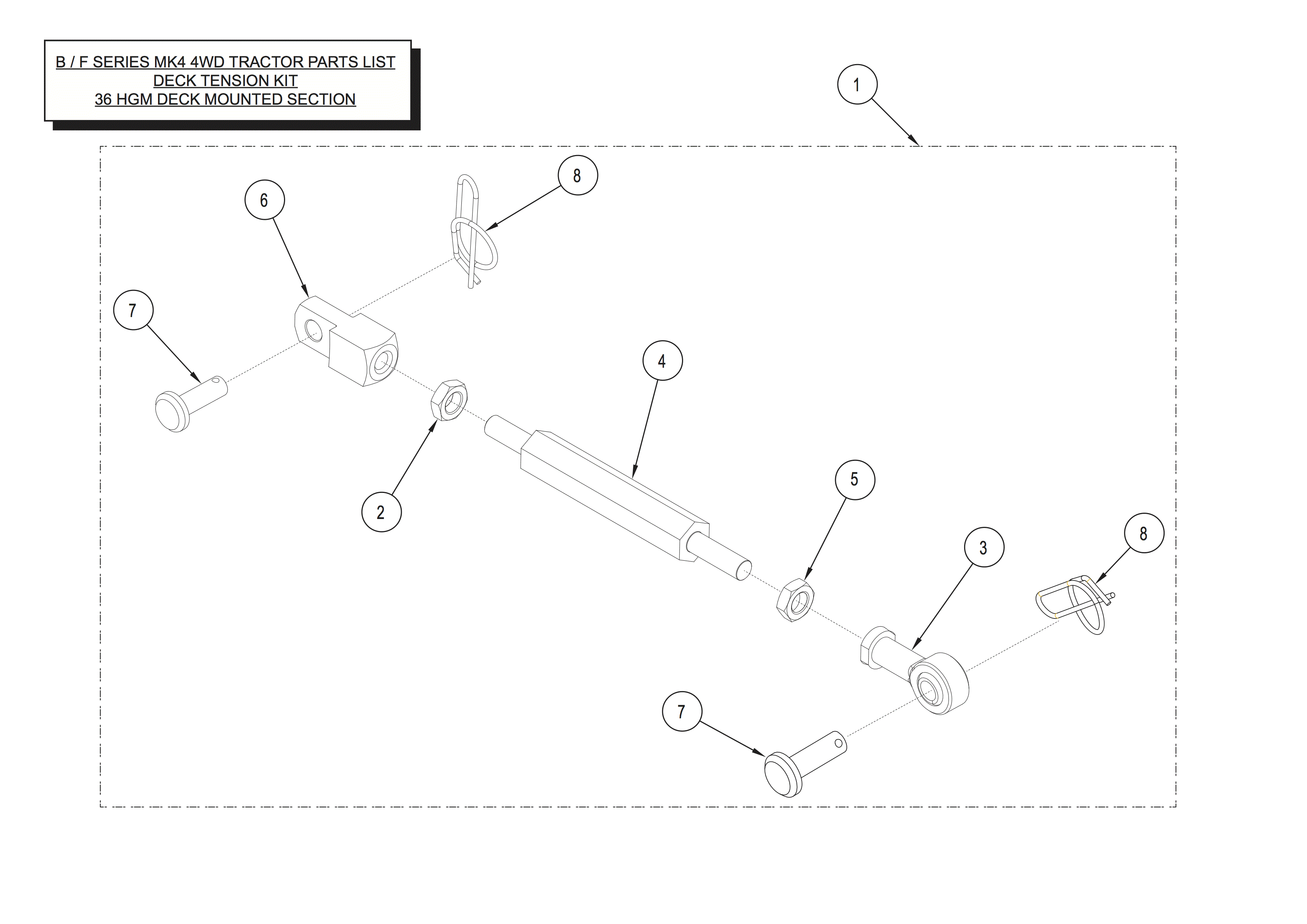 Deck Tensioner (36 HGM only)