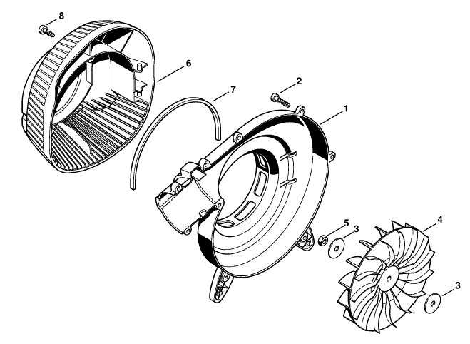 Fan housing outer
