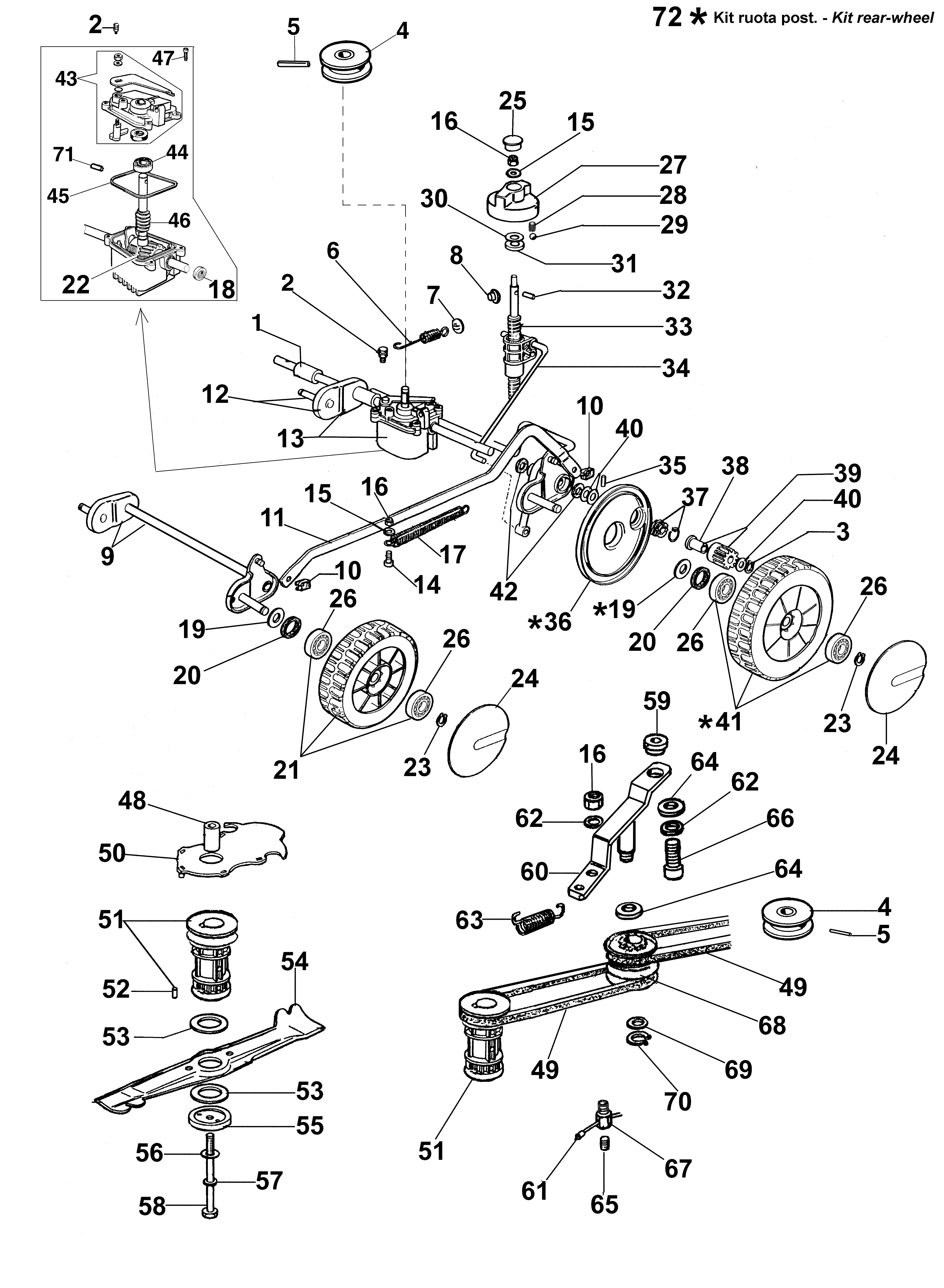 Axle assy