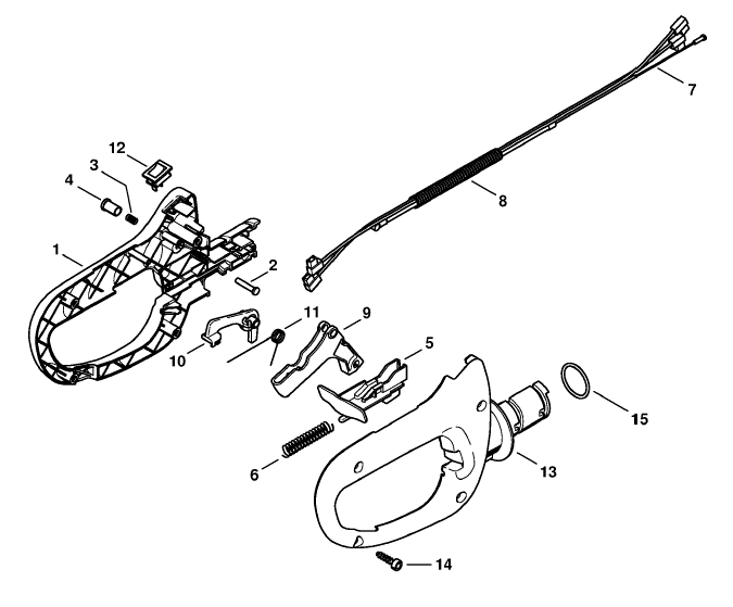 Control handle HS 81