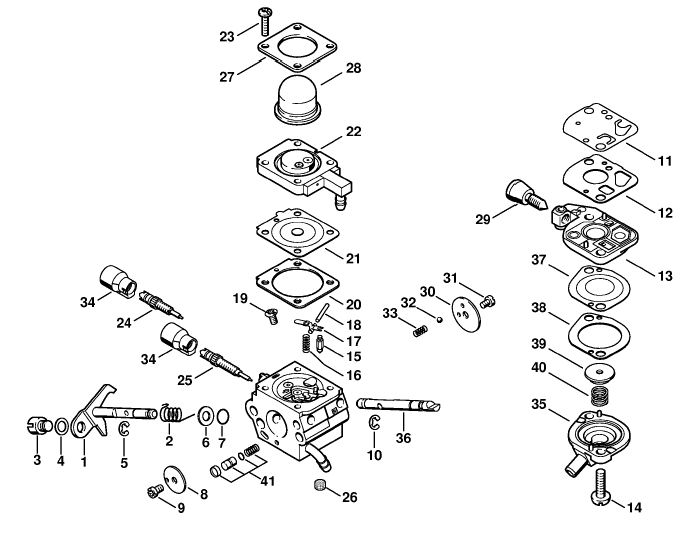 Carburetor C1Q-S130,  C1Q-S132