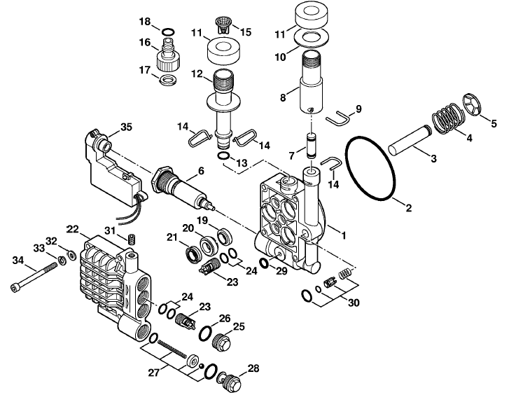 Pump housing