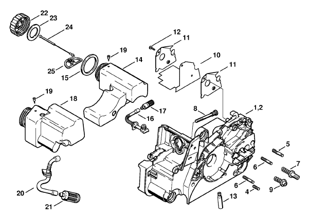 Engine housing