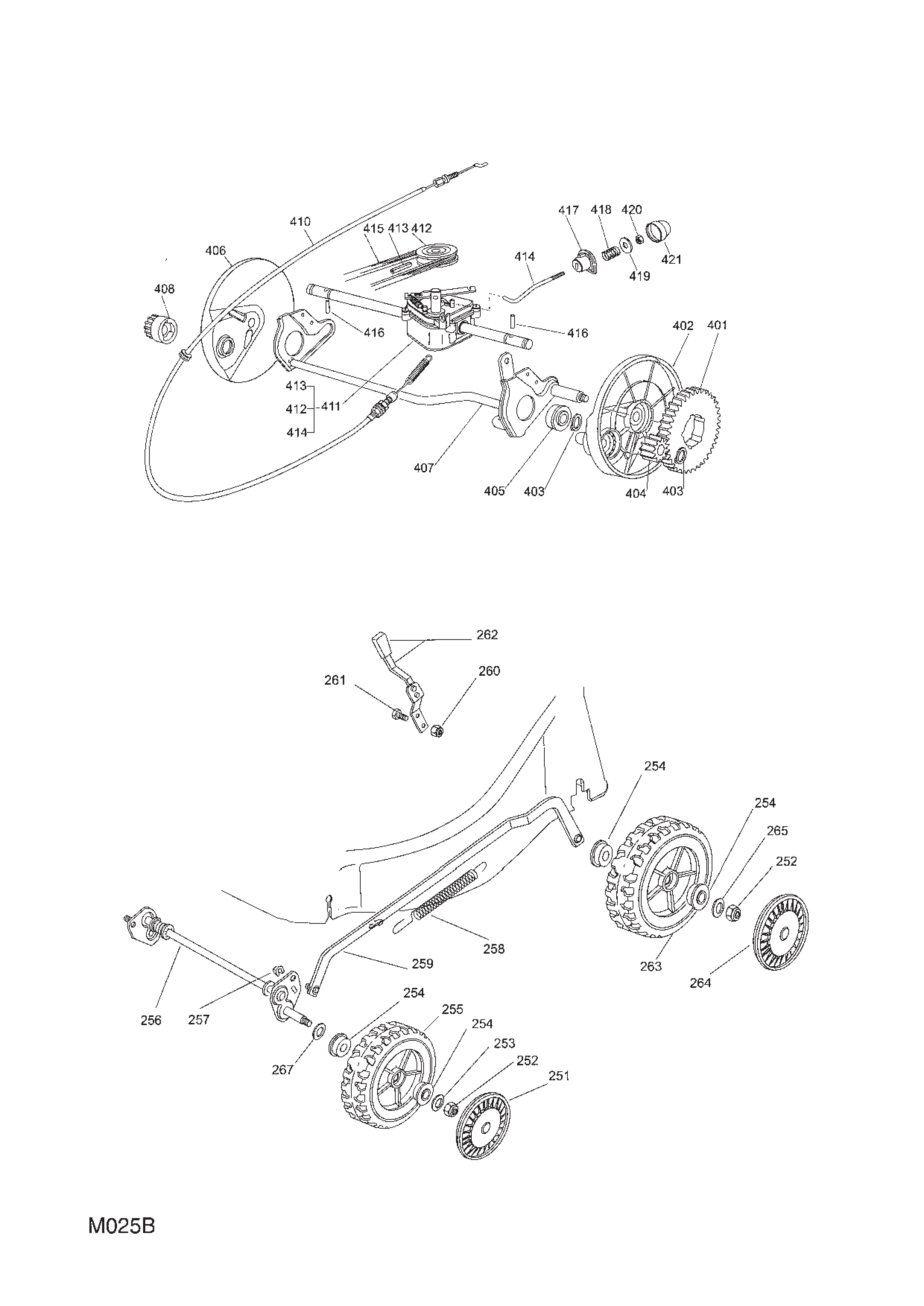 Wheel Suspension Transmission