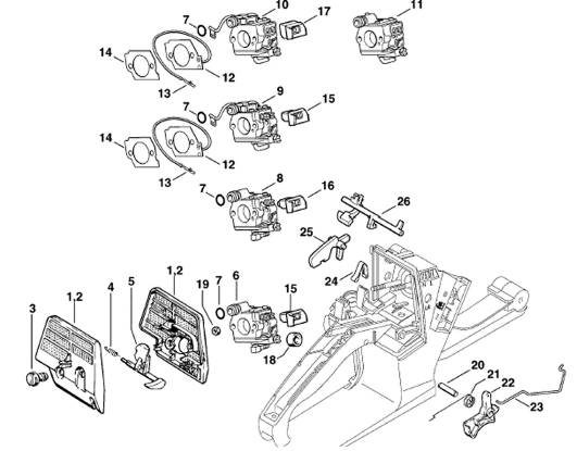 Air Filter - Throttle Control