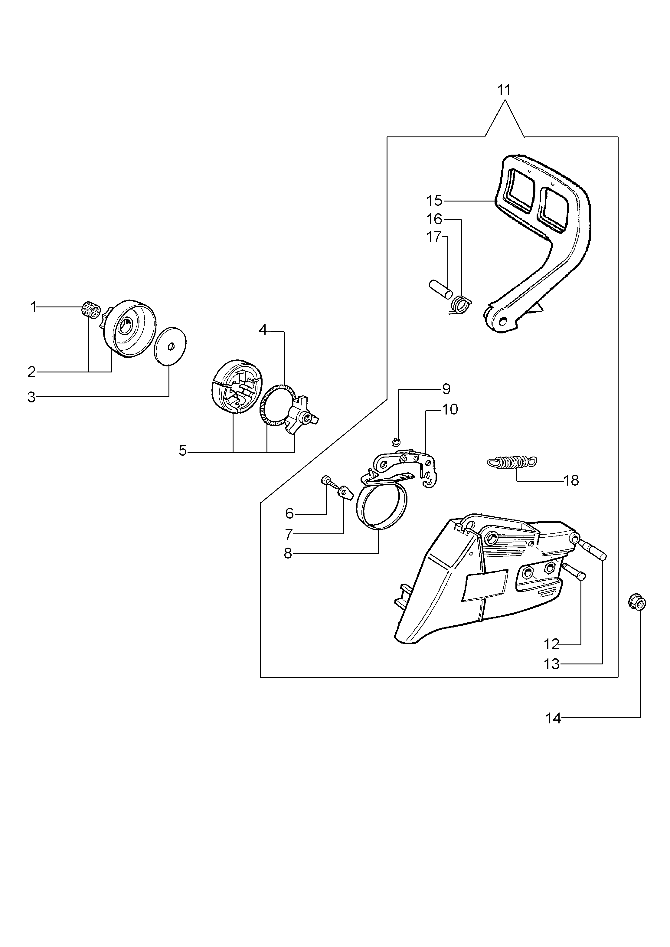Chain cover assy