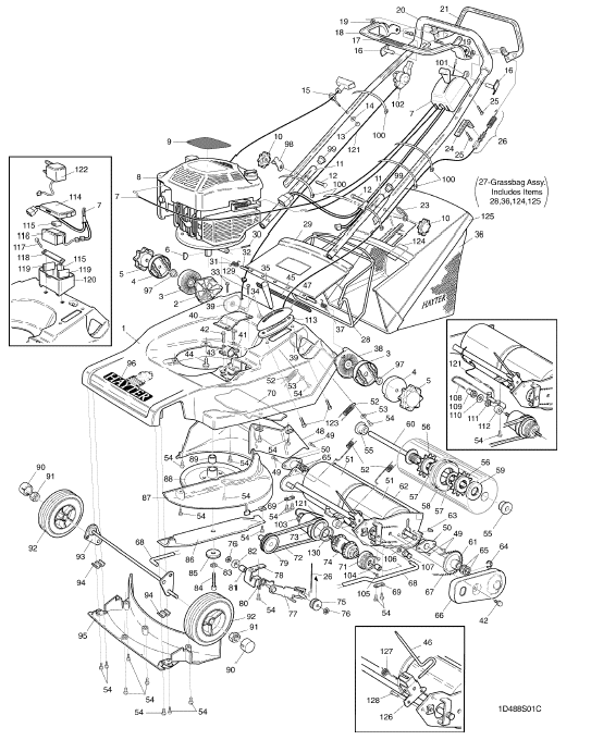 PSEI719 Parts Assembly