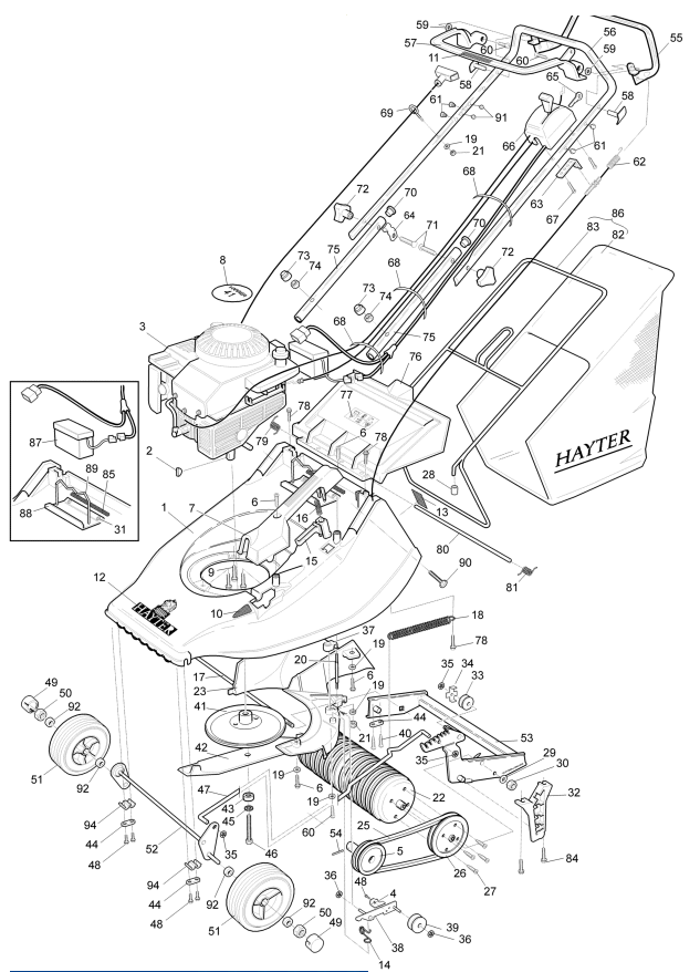 Main Frame Assembly
