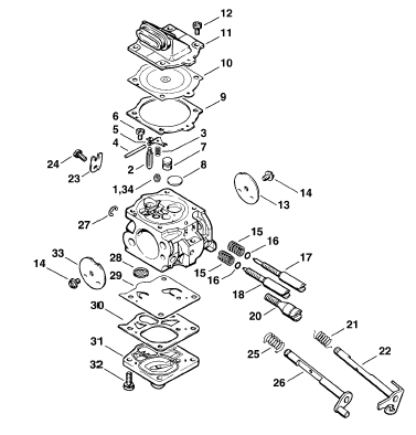 Carburetor WJ-65