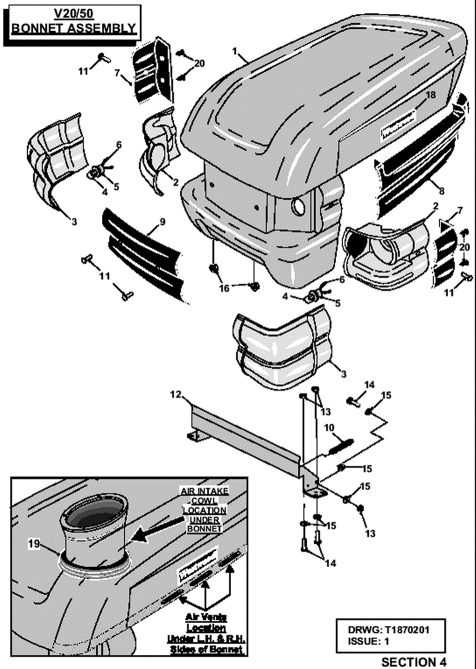Bonnet Assembly