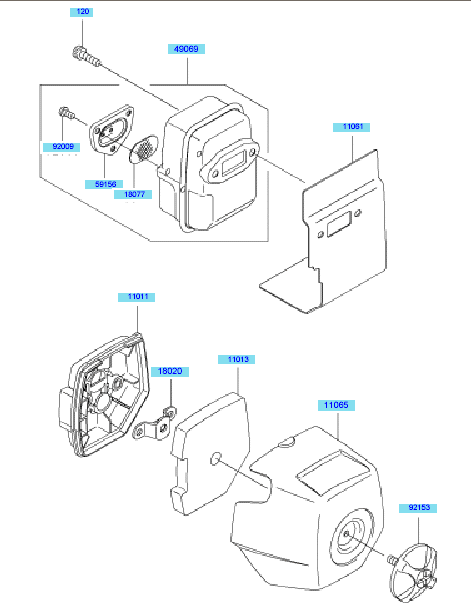 Air Filter & Muffler