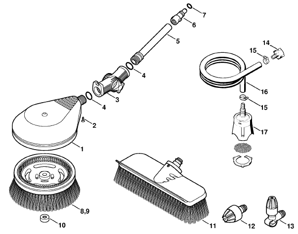 Washing brush