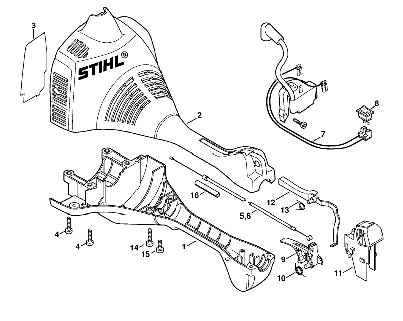 Engine housing