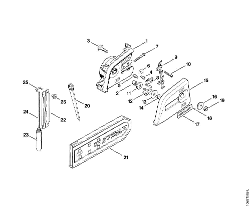D-Chain sprocket cover